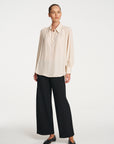 Gathered Blouse | Vanilla