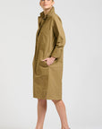 Jane Utility Shirt Dress | Tan