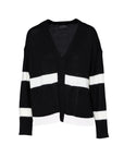 Ecuador Cardigan | Black/Chalk