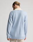 Parker Boyfriend Jumper | Baby Blue