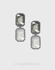 Balustrade Earrings | Dark Diamond