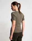 Base Layer Ribbed T-shirt | Fern