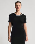 Base Layer Ribbed T-shirt | Black