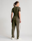 Base Layer Wide Leg Trouser | Fern