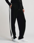 Base Layer Wide Leg Trouser | Black