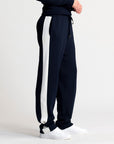 Base Layer Wide Leg Trouser | Navy