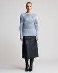 Portland Cable Knit | Baby Blue