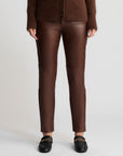 Tory Leather Pant | Chesnut