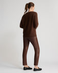 Tory Leather Pant | Chesnut