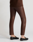 Tory Leather Pant | Chesnut