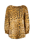 Umbria Top | Leopard Silk