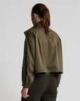 Simi Cropped Wind Breaker | Fern