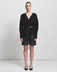 Eliana Cashmere Blend Knit | Black