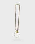 Orchid Cord Necklace | Yellow