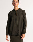 Ducru Hooded Top | Olive