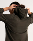 Ducru Hooded Top | Olive
