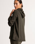 Ducru Hooded Top | Olive