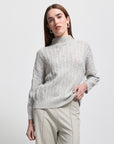 Carissa Cashmere Blend Knit | Oyster