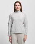 Carissa Cashmere Blend Knit | Oyster