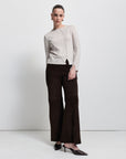 Maya Cashmere Blend Knit | Oyster