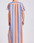 The Lucy Dress - Blue Sky Stripe