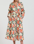 The Amelie Shirt Dress - Peony
