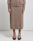 Claudine Knit Skirt | Toblerone