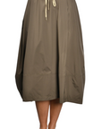 Gran Sasso Kahki Tulip Skirt