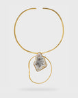 Alstroemeria Necklace | White