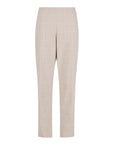 Classico Slim Pant | Beige and Lime Check