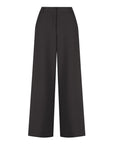 Capri Wide Leg Pant | Black