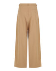 Capri Wide Leg Pant | Camel