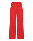 Capri Wide Leg Pant | Red