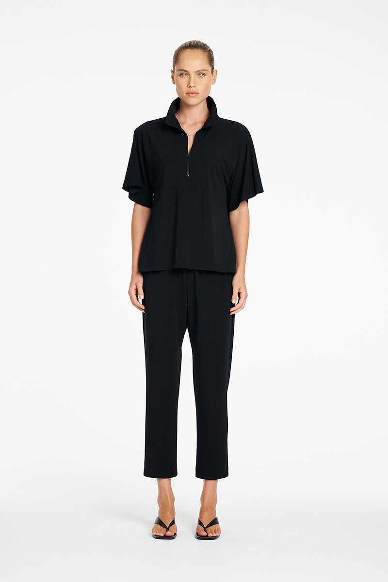 Powder Zip Pant |Black