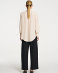 Gathered Blouse | Vanilla