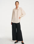 Gathered Blouse | Vanilla
