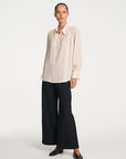 Gathered Blouse | Vanilla