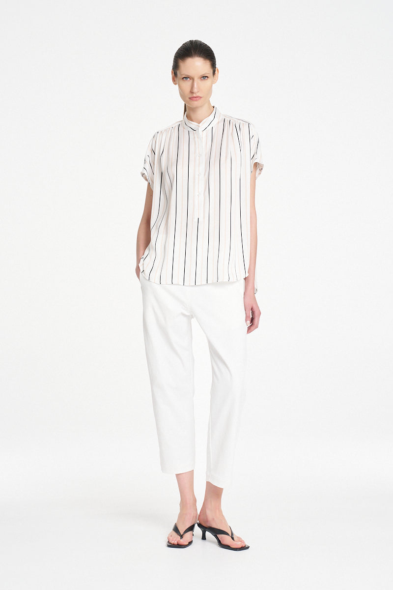 Gather Shell | White/Black