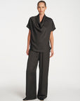 Maxi Pace Pant | Mink Mirror Satin
