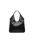 Tote bag in black Italian napa leather