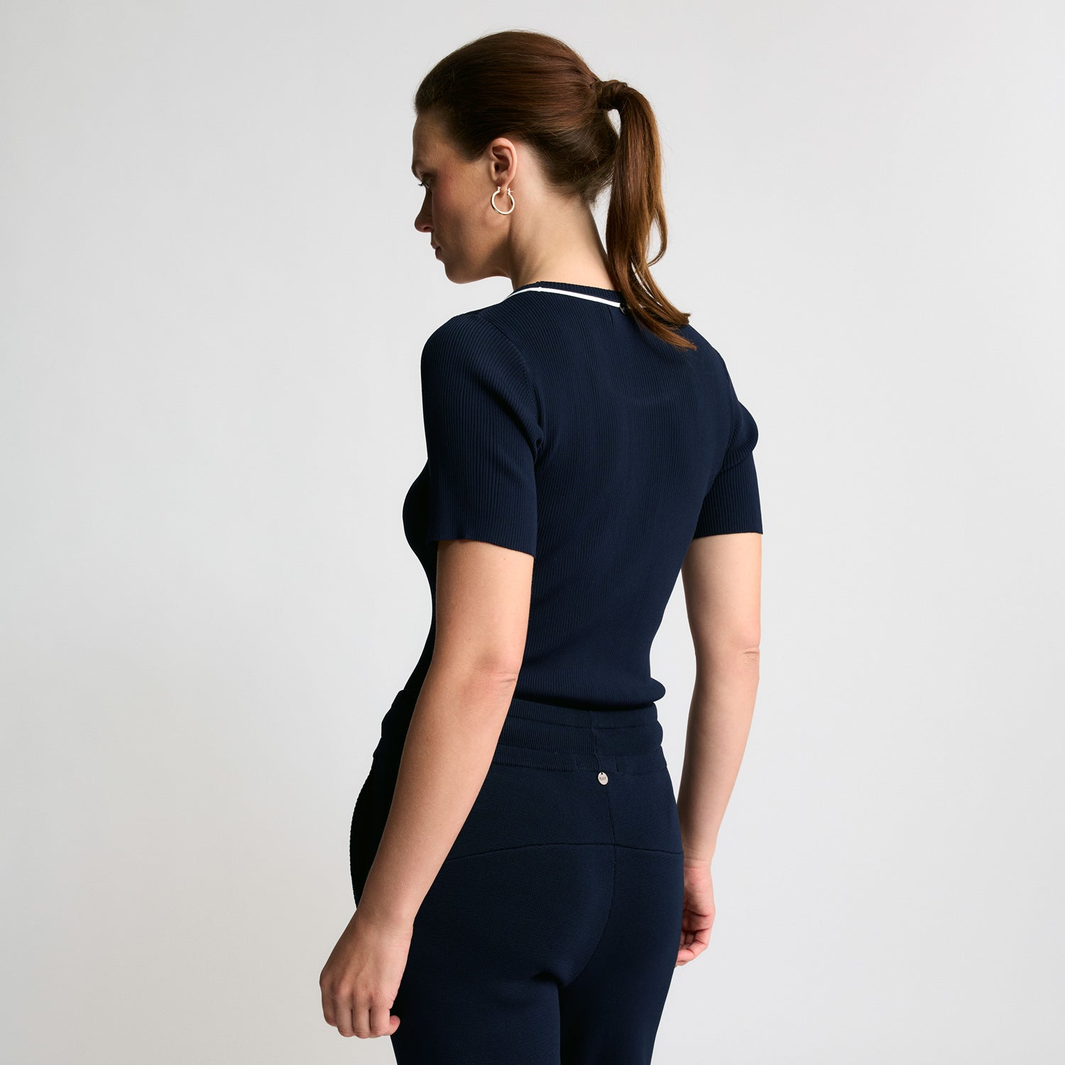 Base Layer Stretch Knit Pant | Navy