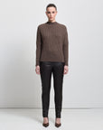 Carissa Cashmere Blend Knit | Biscuit