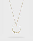 Core Necklace | Gold and Pearl