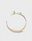 Core Cuff | Gold and Pearl