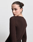 Base Layer Long Sleeve Knit | Espresso