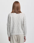 Carissa Cashmere Blend Knit | Oyster