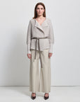 Eliana Cashmere Blend Knit | Oyster