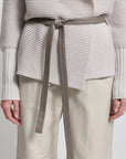Eliana Cashmere Blend Knit | Oyster