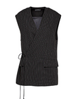 Luss Vest | Pinstripe