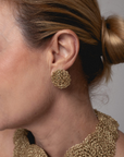 Vera Discus Earring | Gold